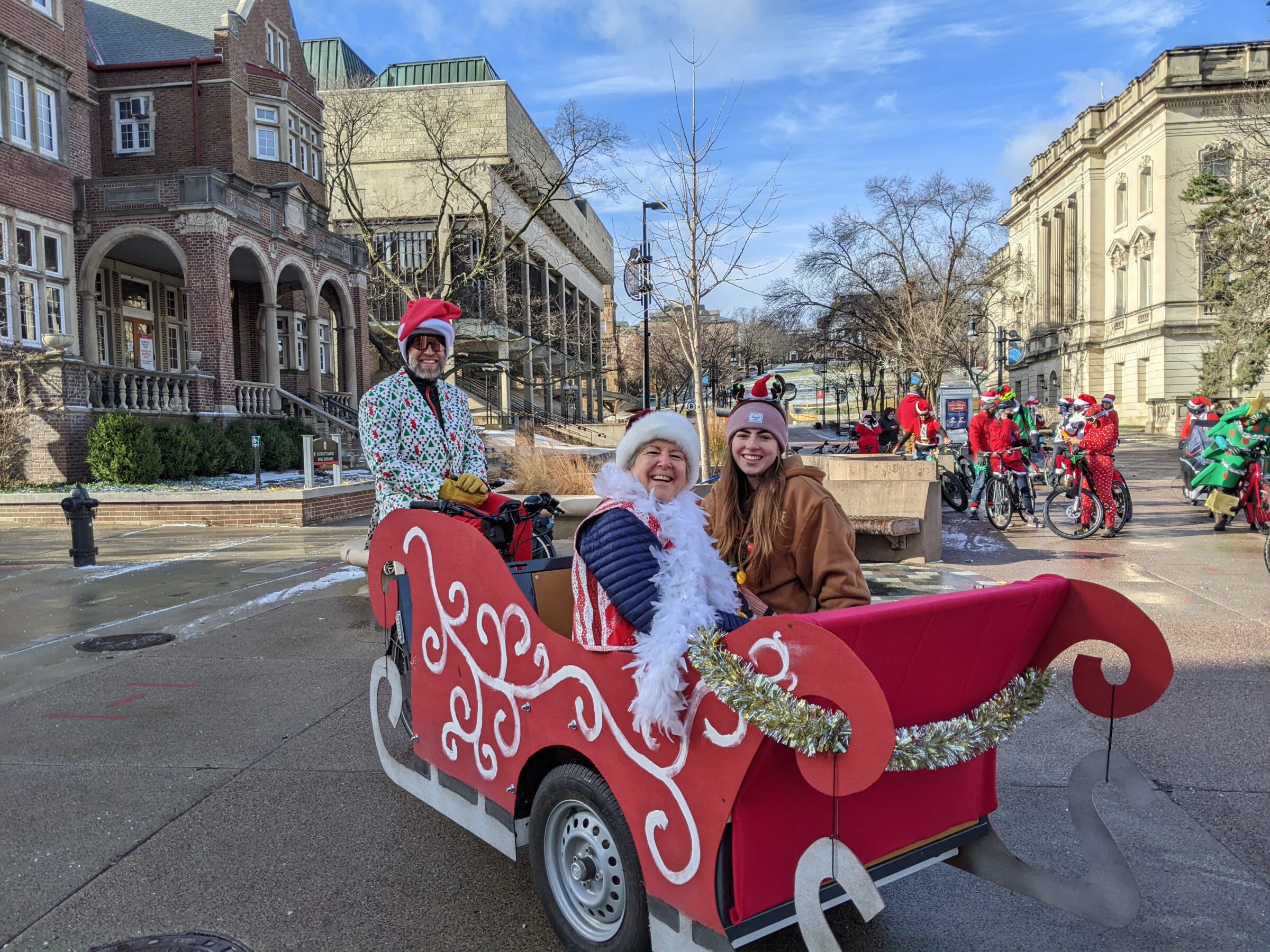 Santa Cycle Rampage MADISON Wisconsin Bike Fed