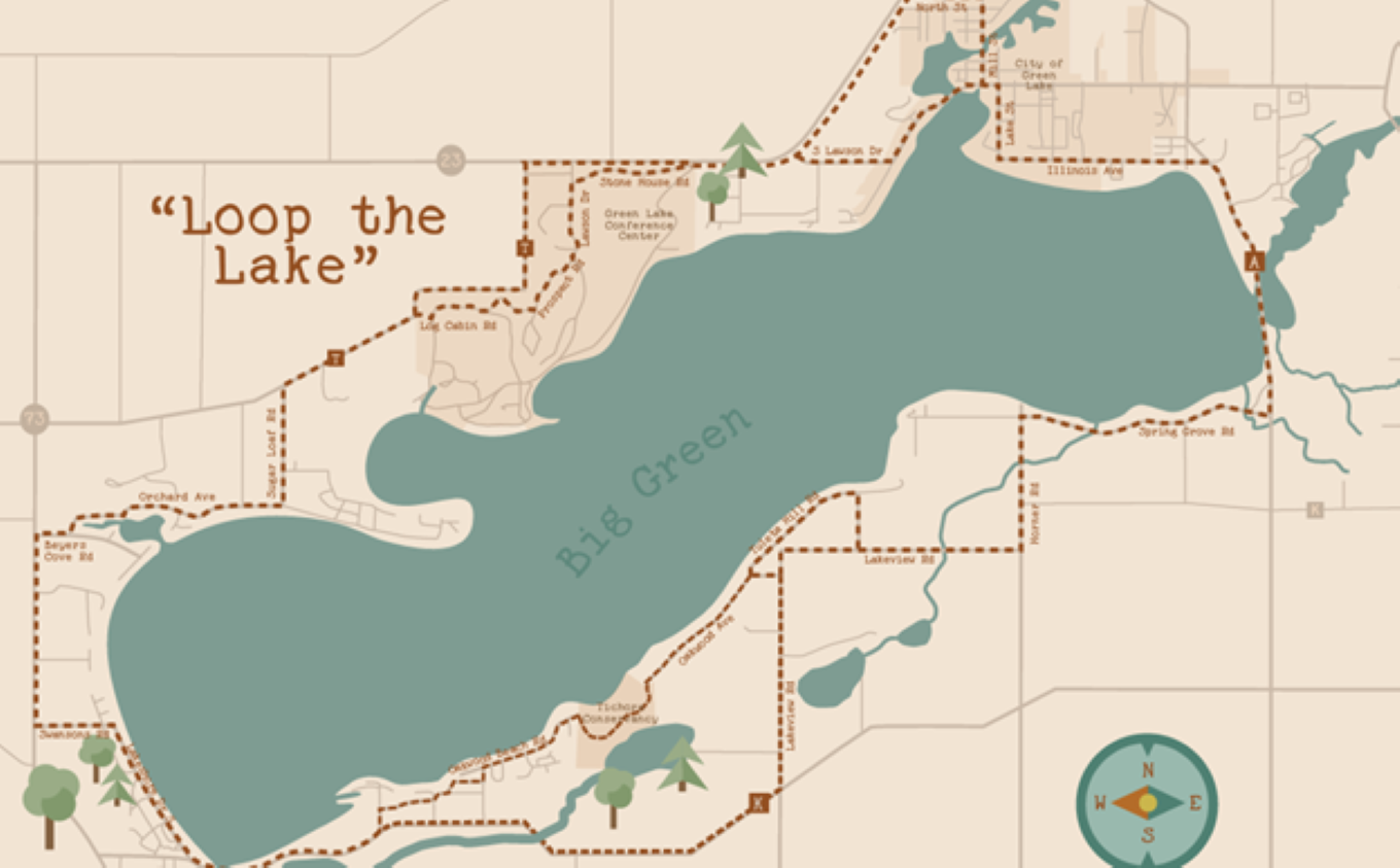 Green Lake's "Loop the Lake" Wisconsin Bike Fed