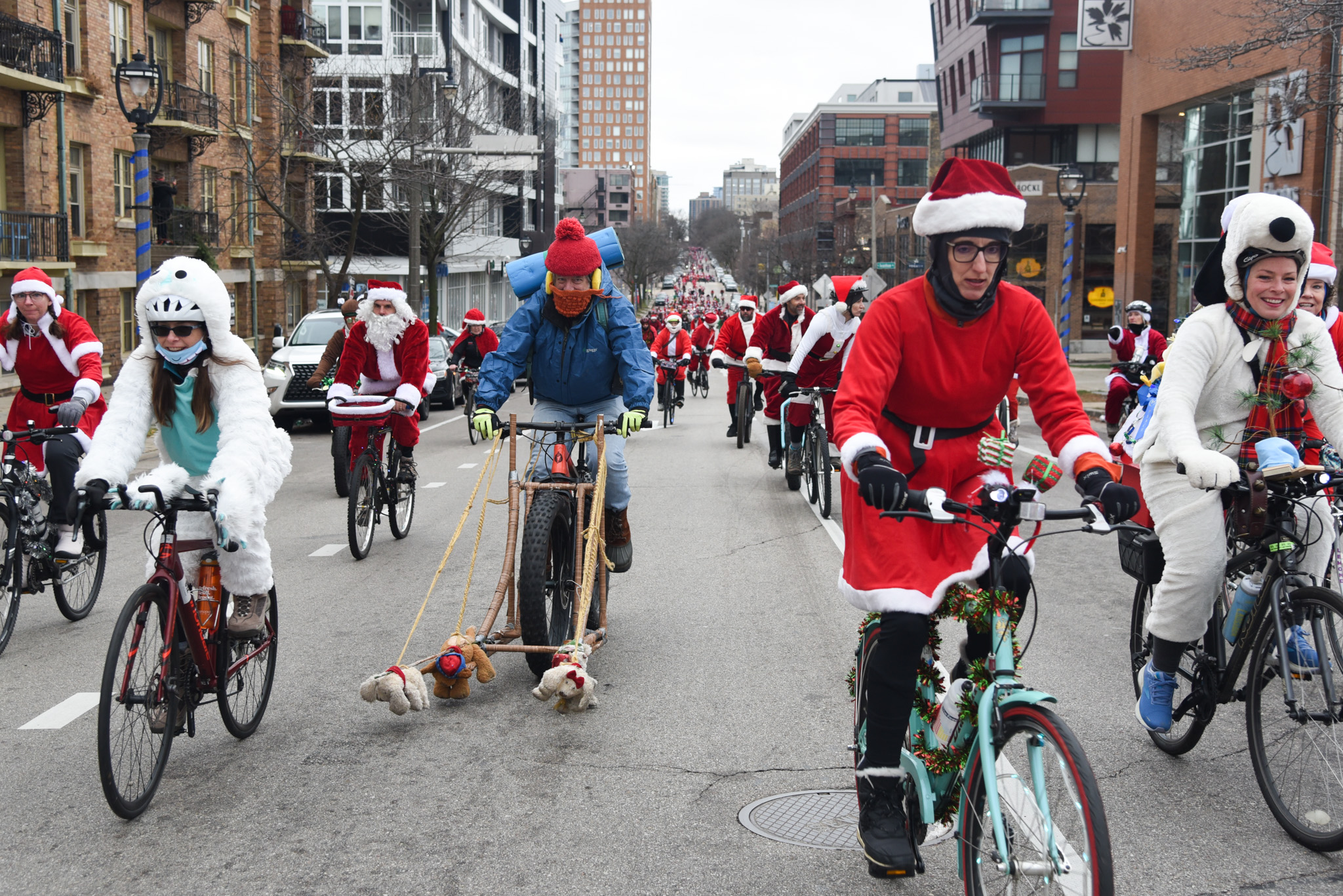 Santa Cycle Rampage - Milwaukee