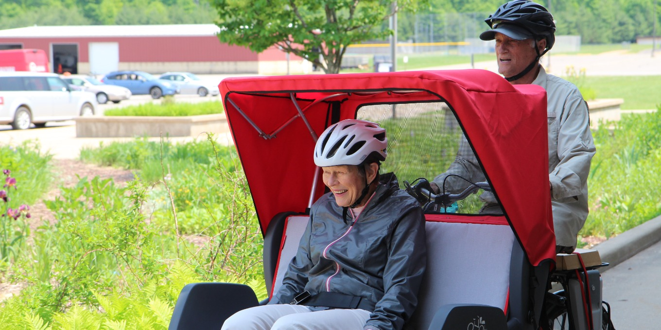 Cycling Without Age Pilot Training - St Francis
