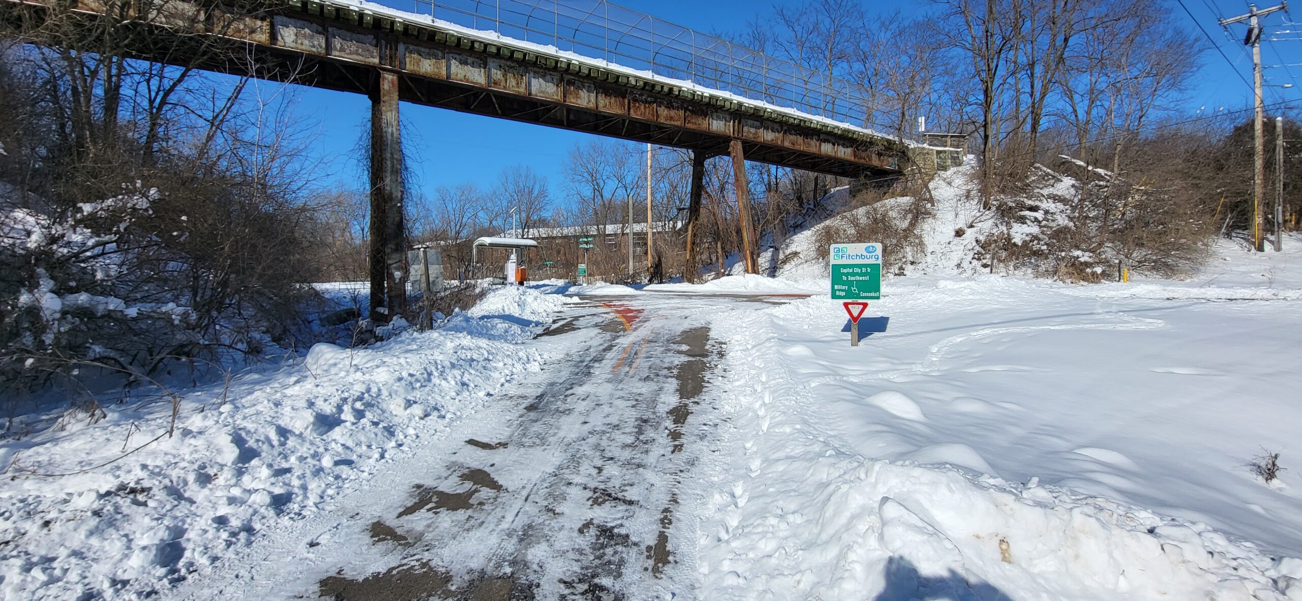 Winter Bike Week Fitchburg Commuter Station