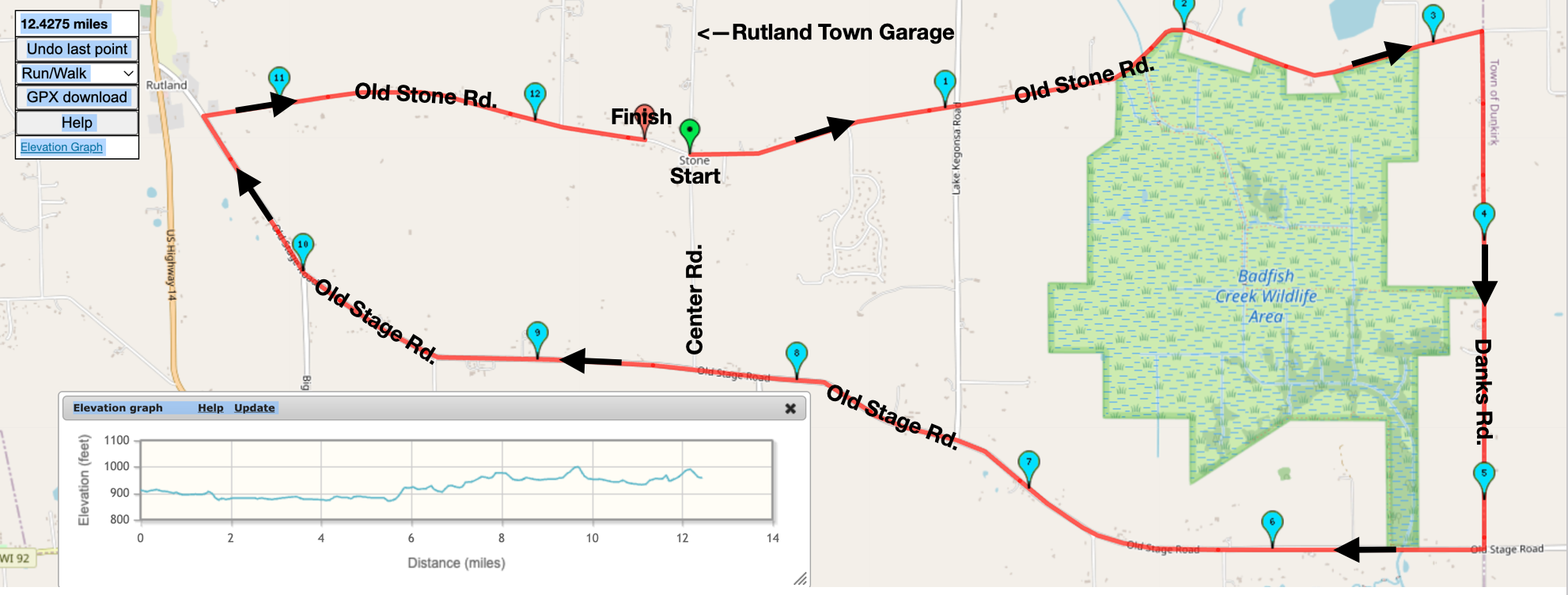 The Badfish Creek 20K/40K Time Trial