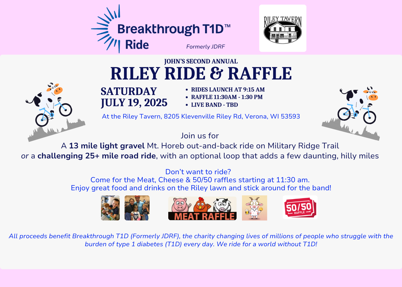 Riley Ride and Raffle