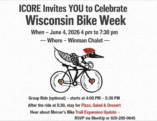 ICORE Invites YOU to Celebrate Wisconsin Bike Week